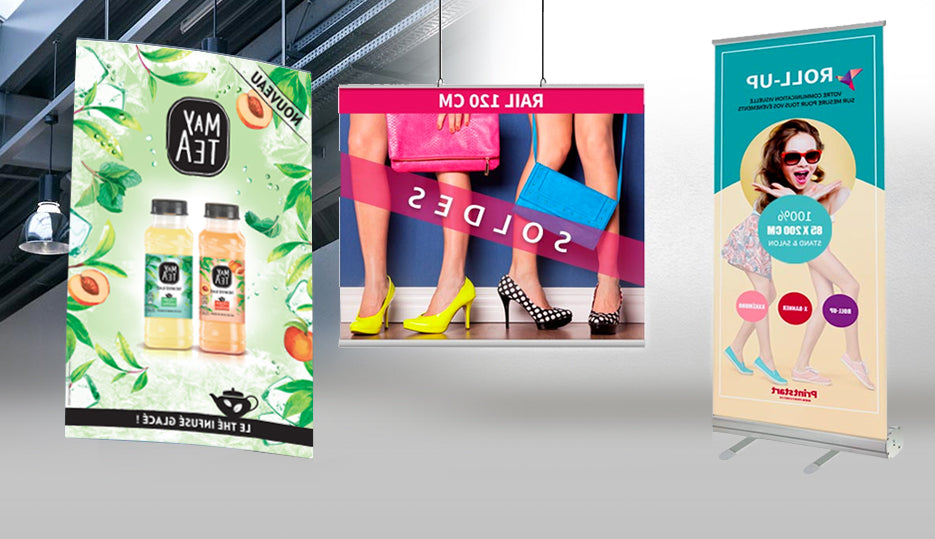 Image of Le kakemono, un excellent complément à votre stand d’exposition - Stand3d