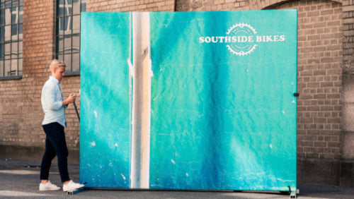 Image of Mur d'image extérieur