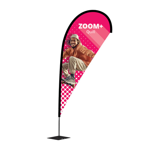 Drapeau Zoom+Quill